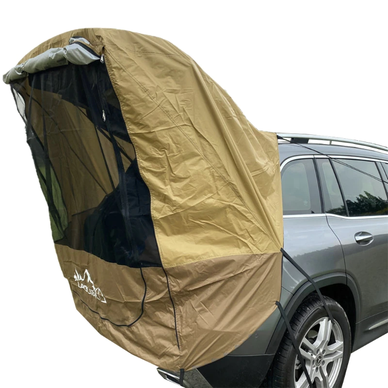 Cheap Goat Tents Car Trunk Tent Sunshade Rainproof Tailgate Shade Awning Tent for Car Self Driving Tour Extended tent Barbecue Outdoor Camping Tents 